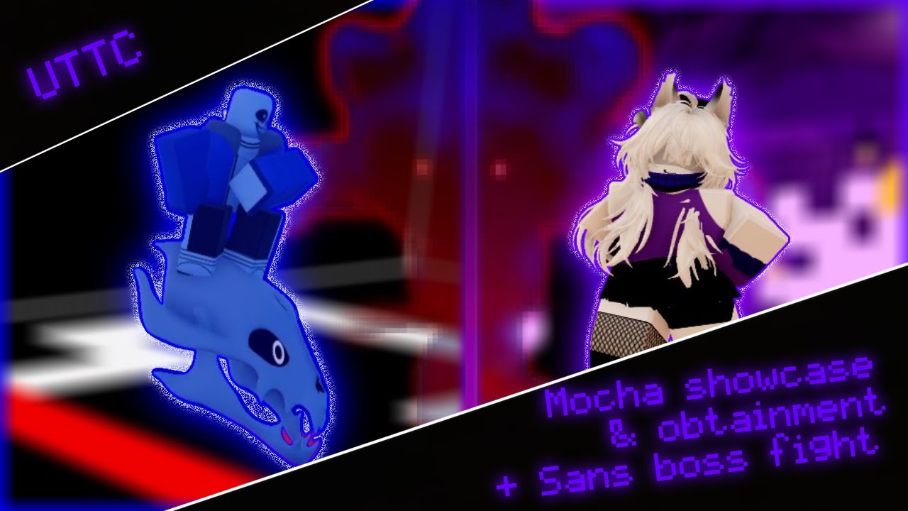 Sans boss fight + Mocha showcase and obtainment [Undertale Timeline Corruption: TD] [Uttc]