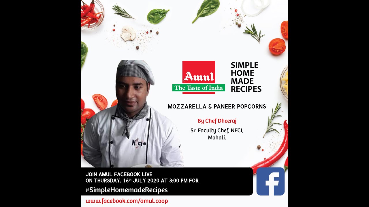 Chef Dheeraj, Episode 704: #SimpleHomemadeRecipes Facebook Live