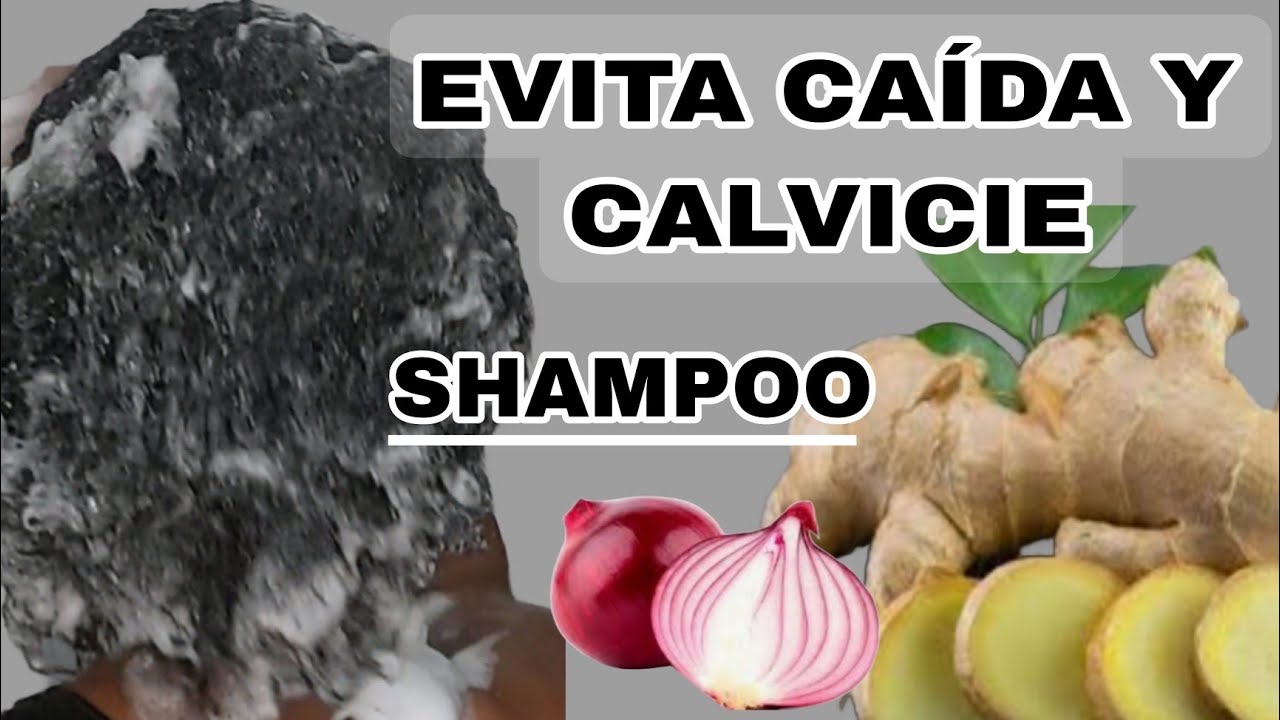 CEBOLLA- JENGIBRE-CANELA MÉZCLALO AL CHAMPOO/EVITA CAÍDA-CALVICIE Y FOMENTA CRECIMIENTO DEL CABELLO