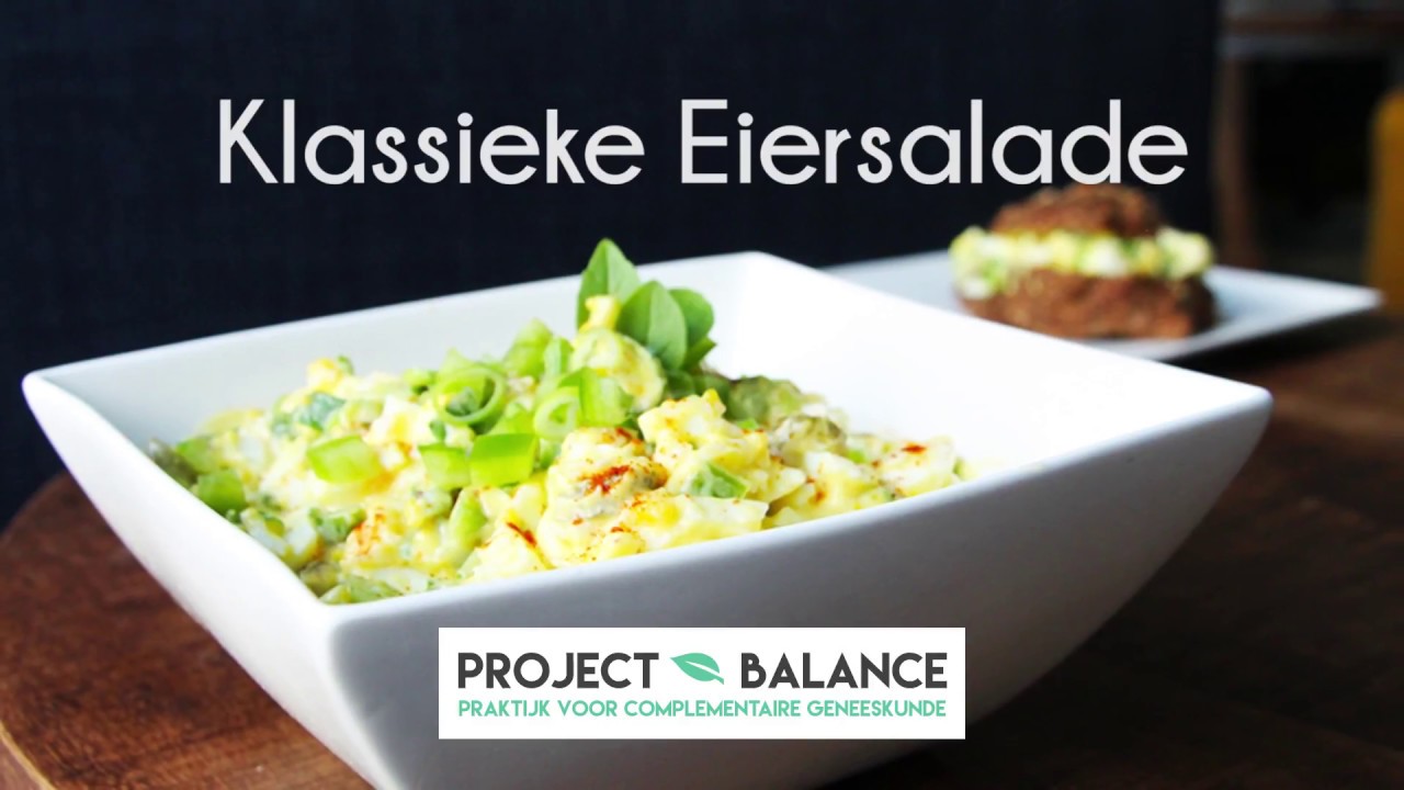 Eiersalade, een gezonde klassieker