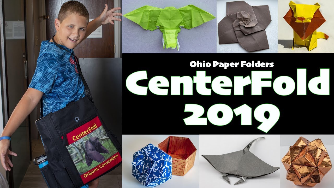 Centerfold 2019 Origami Convention (Ohio Paper Folders)