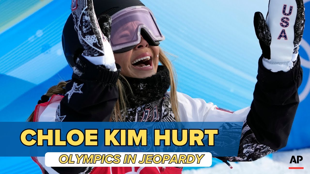 Chloe Kim hurt in training, Olympics in doubt  | BREAKING NEWS