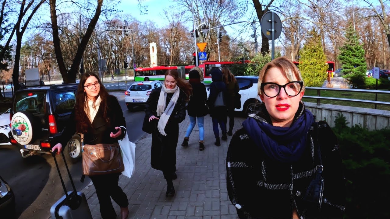 Students and University In Lublin - 2024 - Public Interview And A Sightview Walking Tour  PT 1