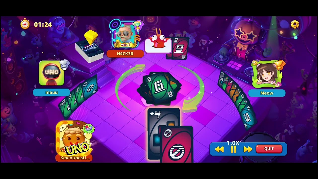 UNO Mobile Game | GoWild x8 and x80 (Playing with @UNOANDH4CK3R!)