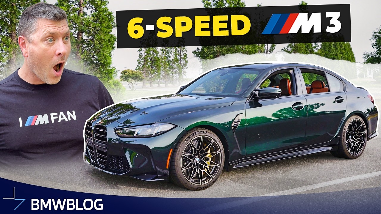 BMW M3 Review Manual Transmission - The Last of its Kind