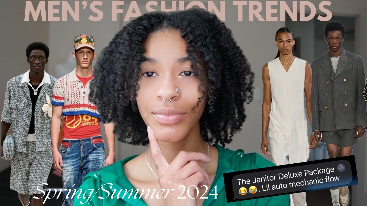 Reviewing MEN’S Spring/Summer 2024 Fashion Trends!