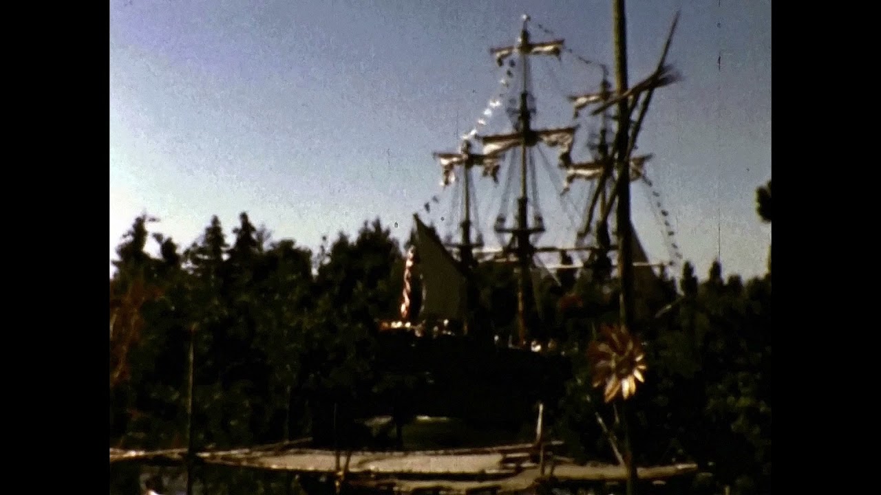 Restored Disneyland 8mm home movie - Reel #4