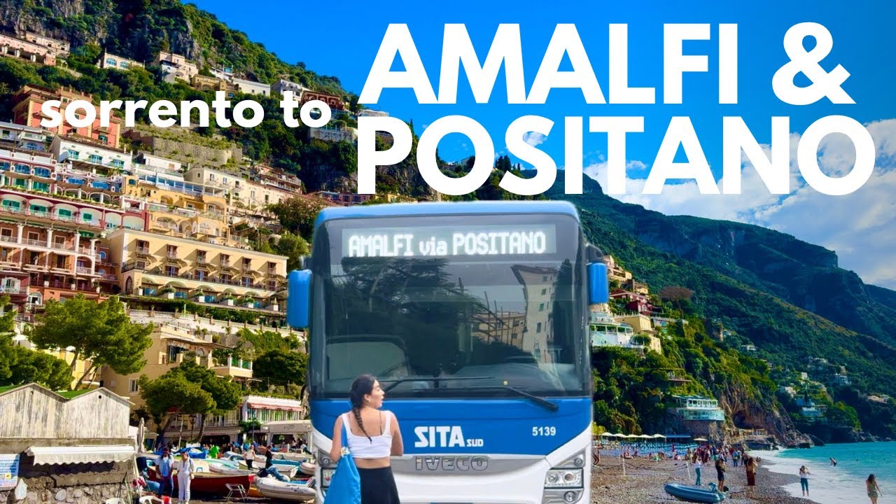How to Get to Amalfi Coast & Positano from Sorrento (+ buying tickets) *STEP BY STEP GUIDE*