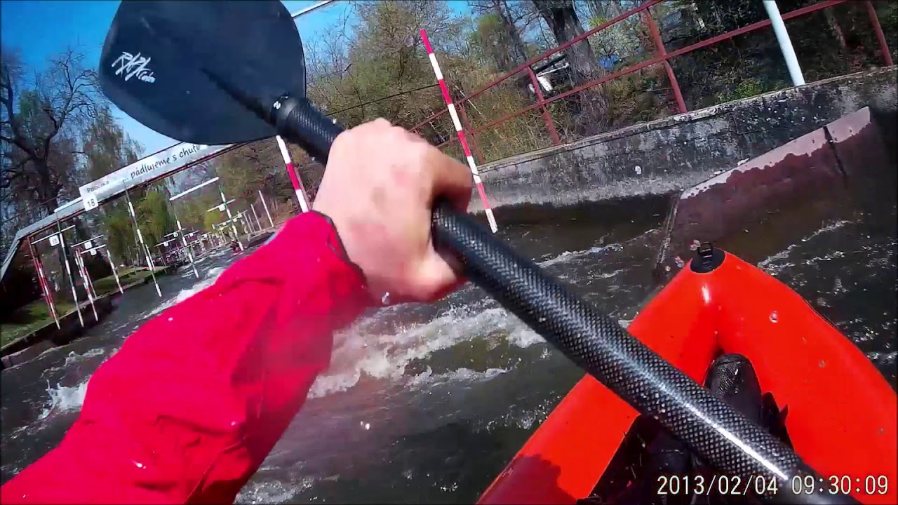 Kanál Brandýs packraft Robfin