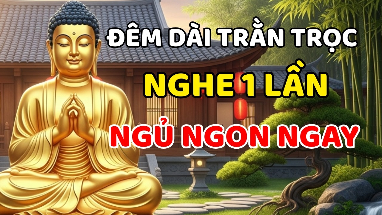 Đêm Trằn Trọc, Tâm Bất An Nghe Lời Phật Dạy Này Để Ngủ Ngon, Hết Khổ