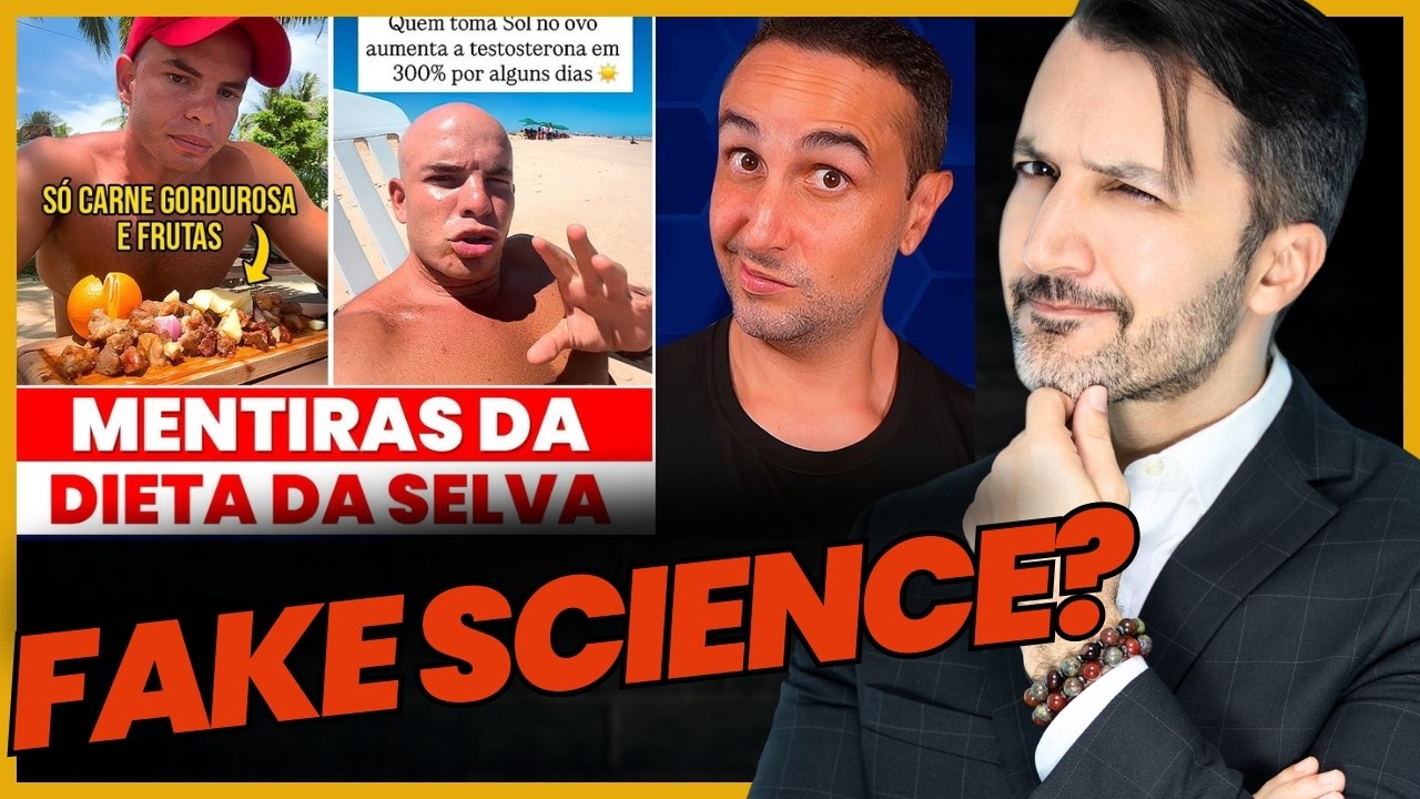 React Rodrigo Góes vs Dieta da Selva (Ciência ou balela?) - Dr Jon Marins