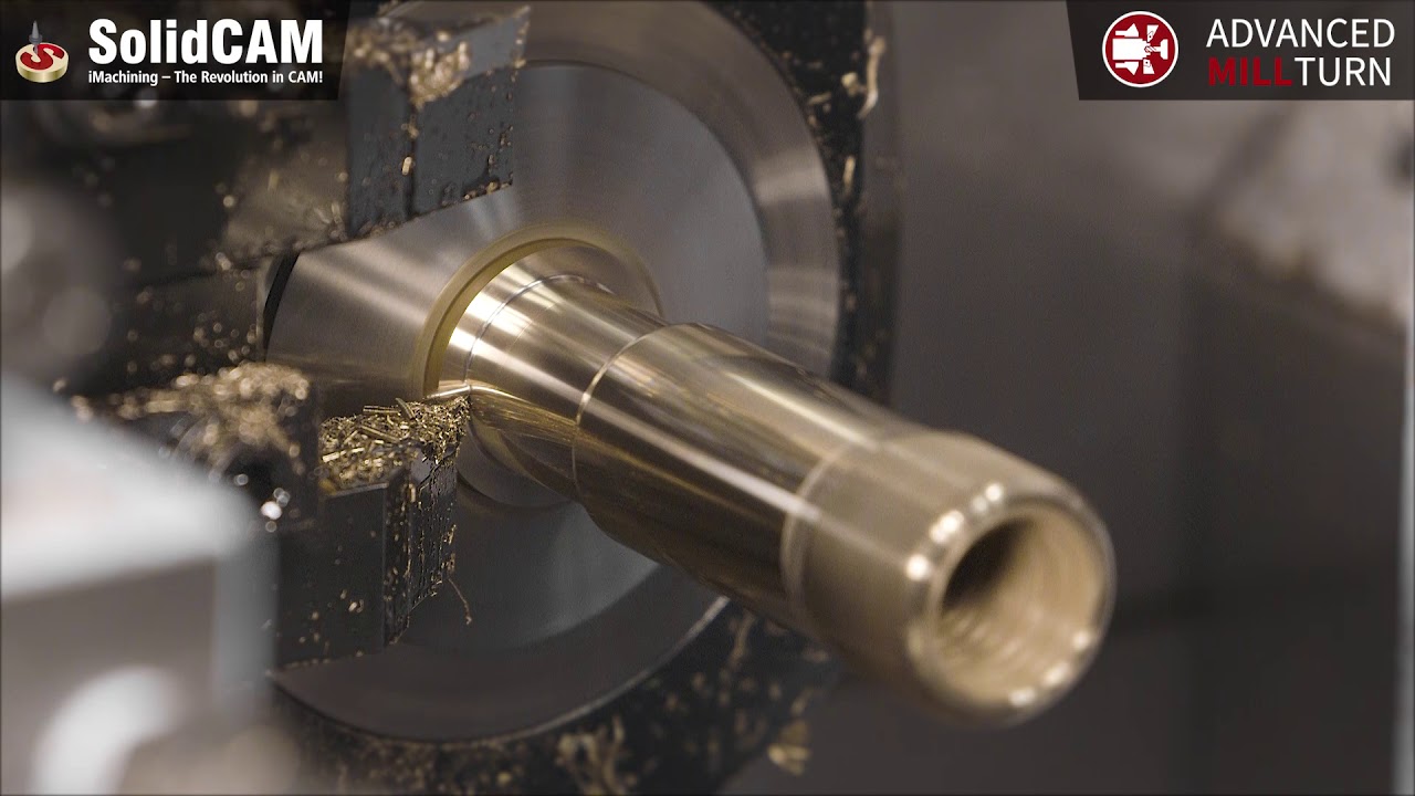 SolidCAM – Advanced MillTurn auf STAR SR-38 Typ B Langdreher