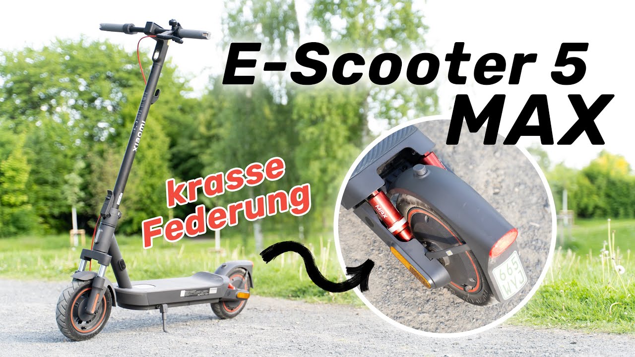 Xiaomi E-Scooter 5 Max: So gut ist das neue Topmodell wirklich! (Test)