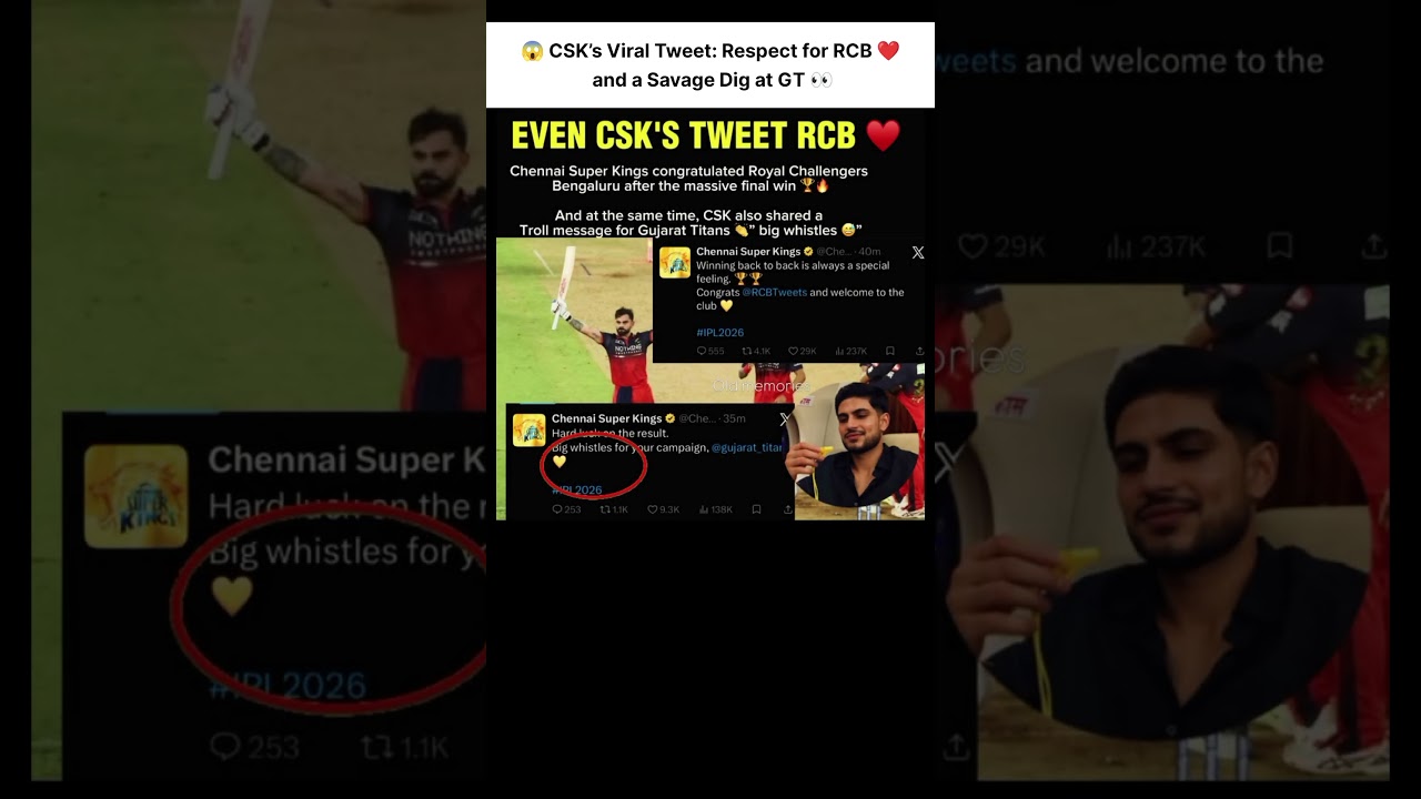 RCB Win + CSK Reaction 🔥 #cricket #cricketshorts #ipl #royalchallengersbengaluru #chennaisuperkings
