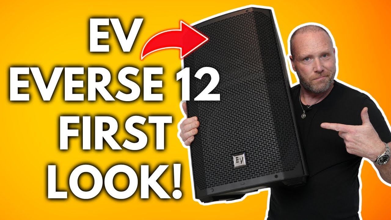 Breaking Boundaries: First Look at the Innovative Electro-Voice EVERSE 12 Speaker!