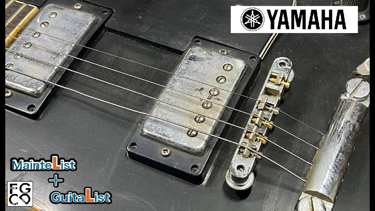 埃で汚れたギターを綺麗にしました / YAMAHA SL430