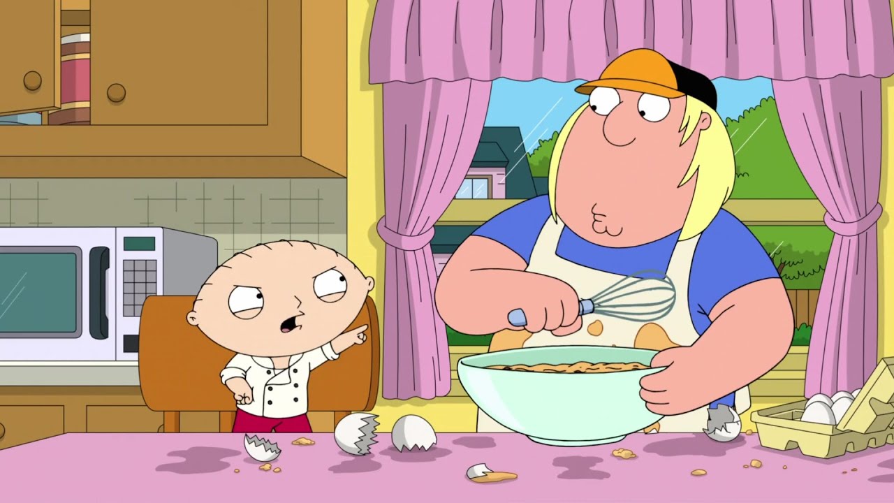 Family Guy - Stewie talks to Chris in the vein of Gordon Ramsay