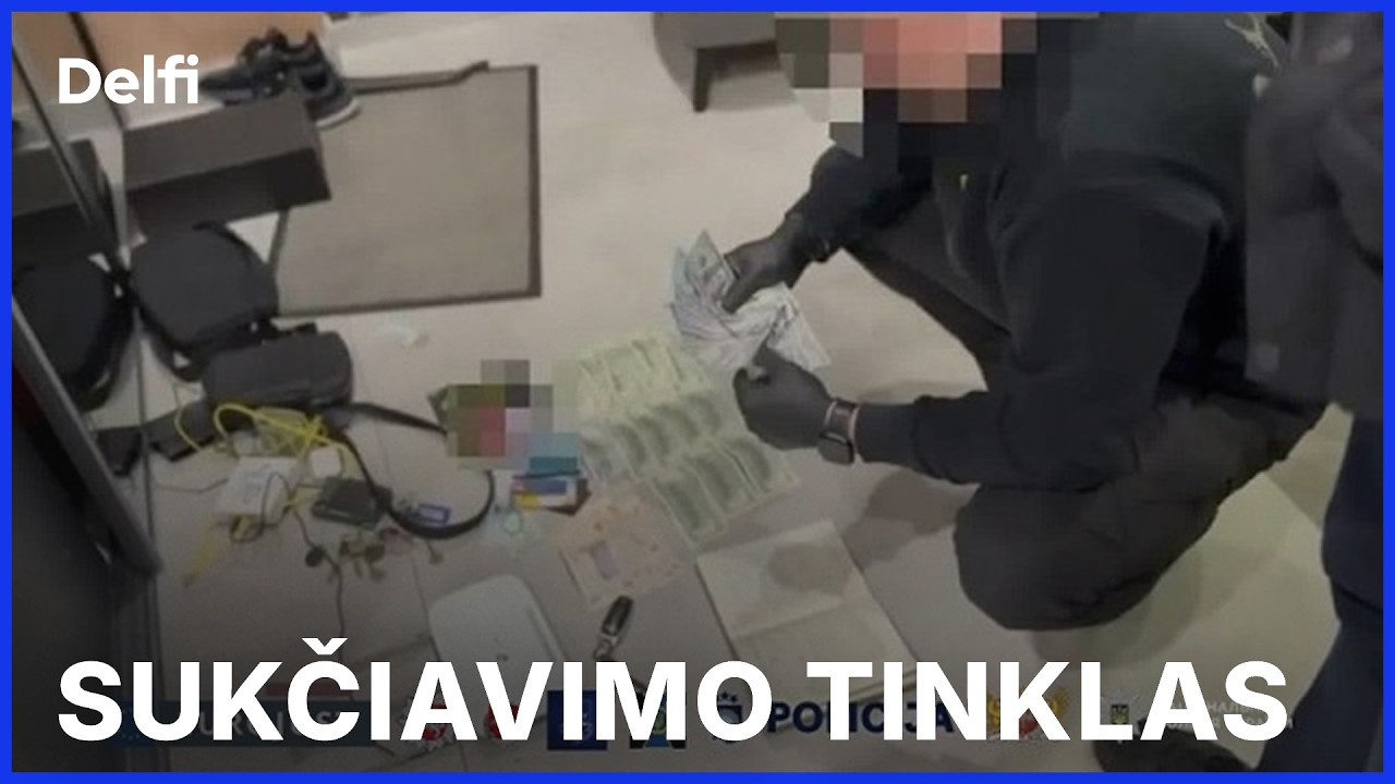 Tiesiogiai: Dnipre išardytas sukčiavimo tinklas, aukas viliojęs investavimo į kriptovaliutą iliuzija