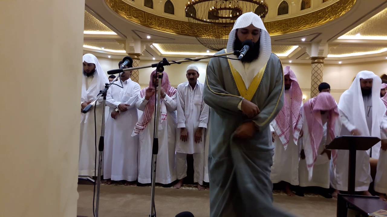 عشاء الاثنين 16/1/1438 عبدالرحمن العوسي في جامع الوابل بالدمام