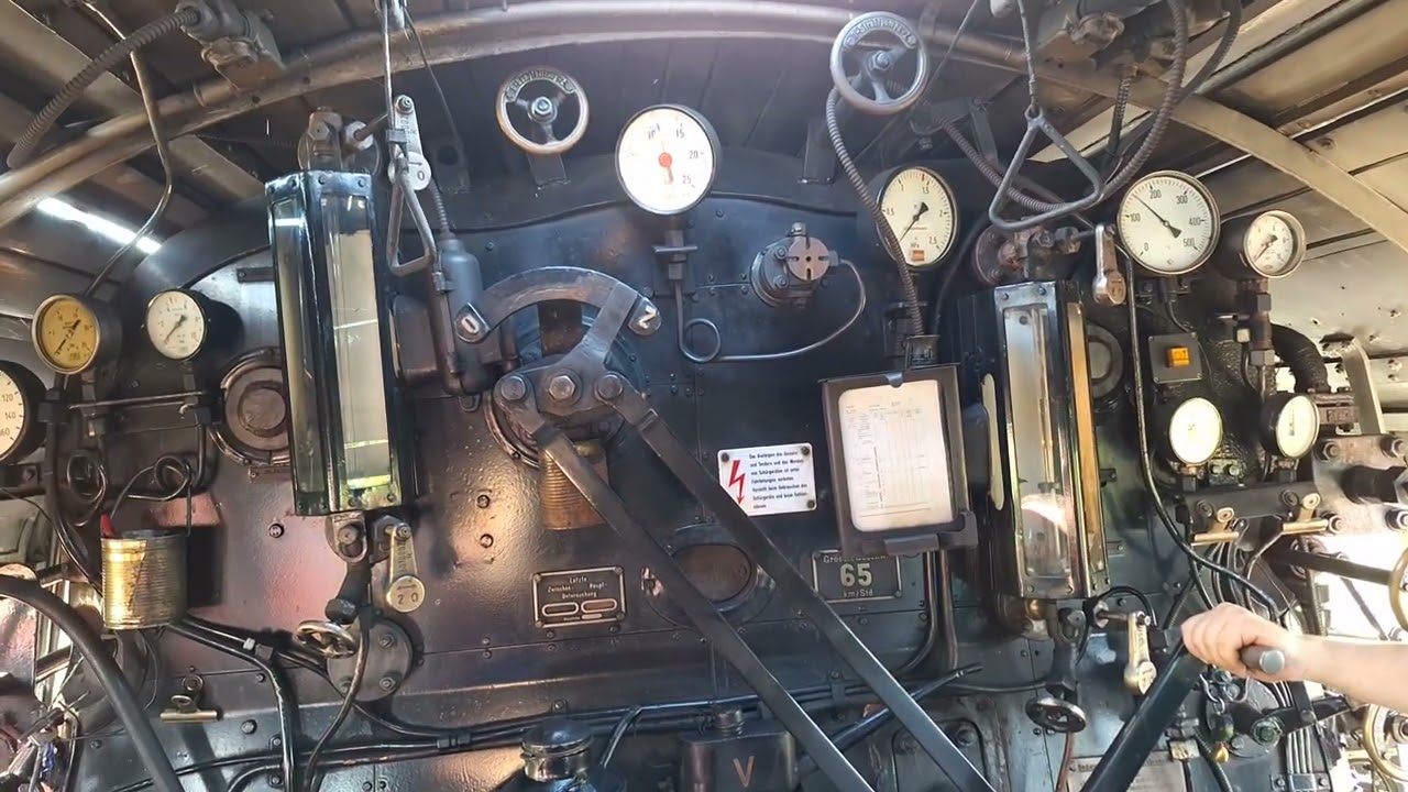 Führerstandsmitfahrt auf der Bergkönigin 95 1027-2
