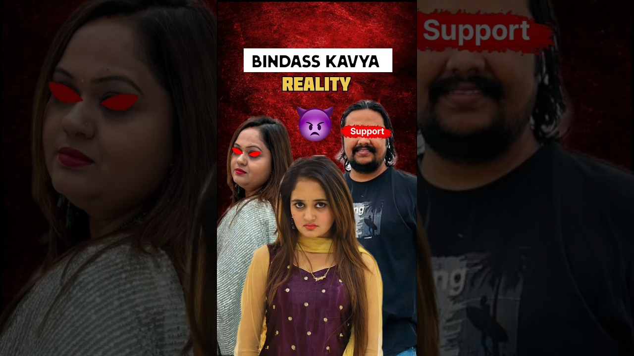 Bindass kavya And Her Parents Exposed 🤬#bindasskavya#realty# Shorts