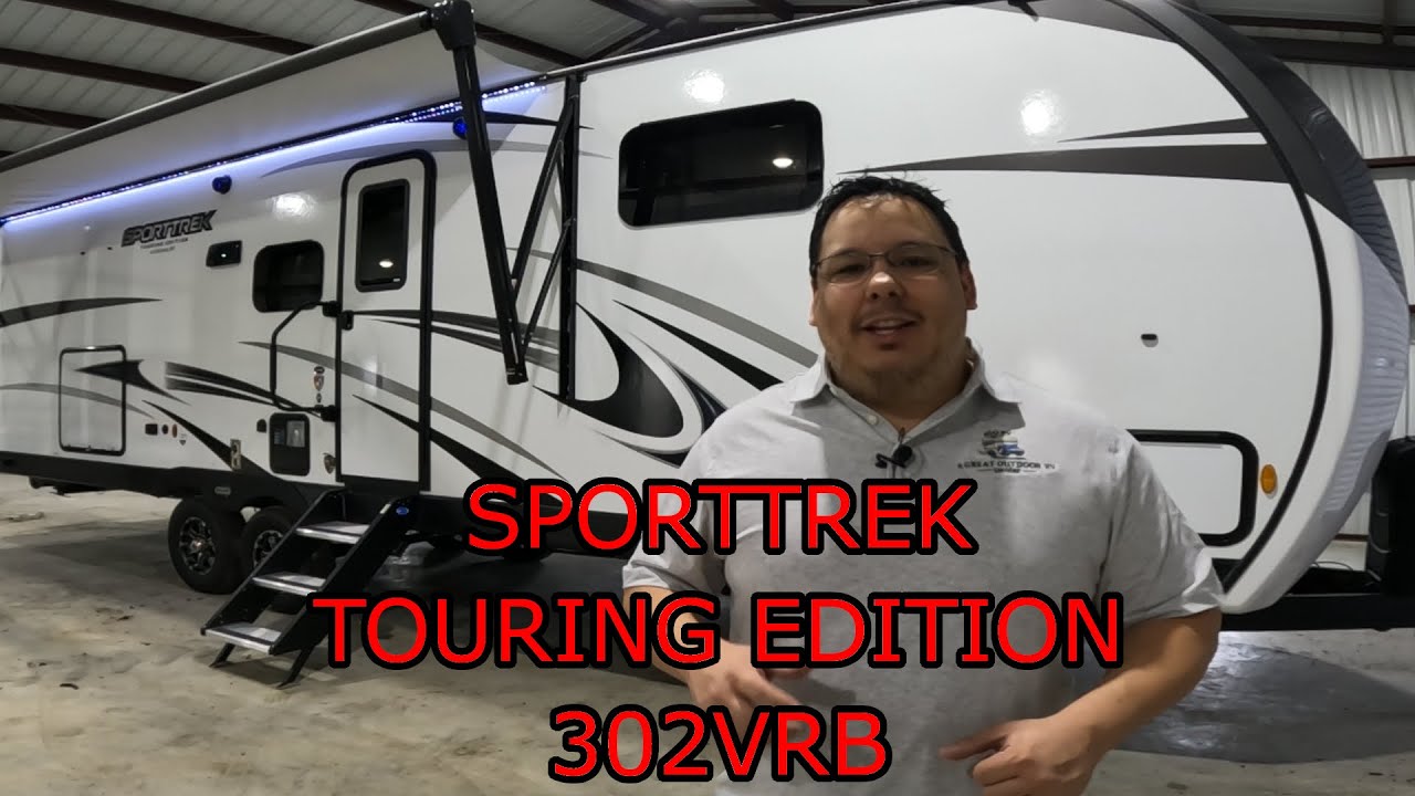 Travel Trailer with a Fifth Wheel Size Bedroom!!! | SPORTTREK TOURING EDITION 302VRB