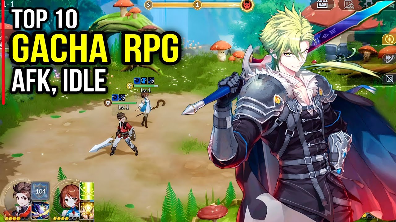 10 лучших GACHA-игр 2025 года для мобильных устройств | Автоматическая игра/игра AFK RPG для Andr...