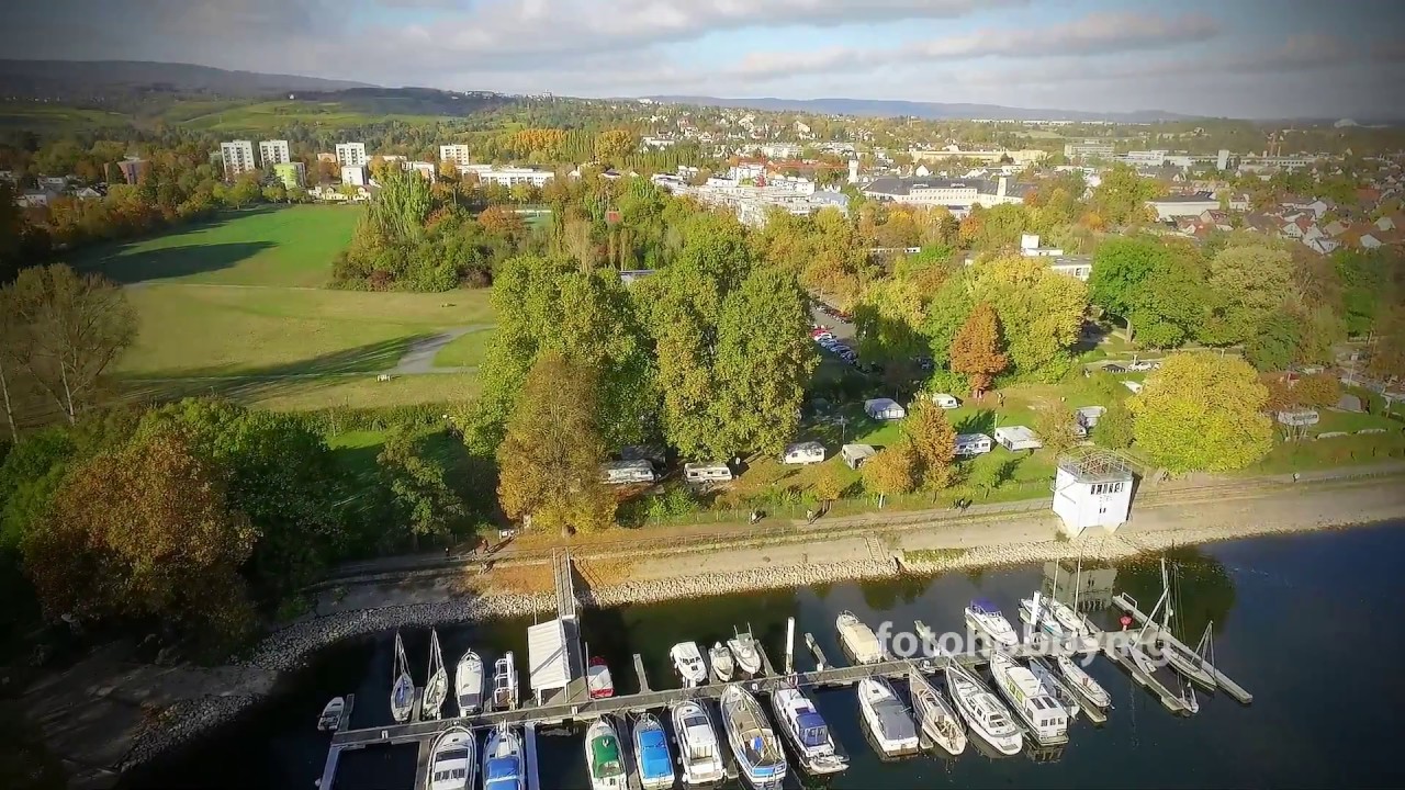 Schiersteiner Hafen mit drona Phantom 3.