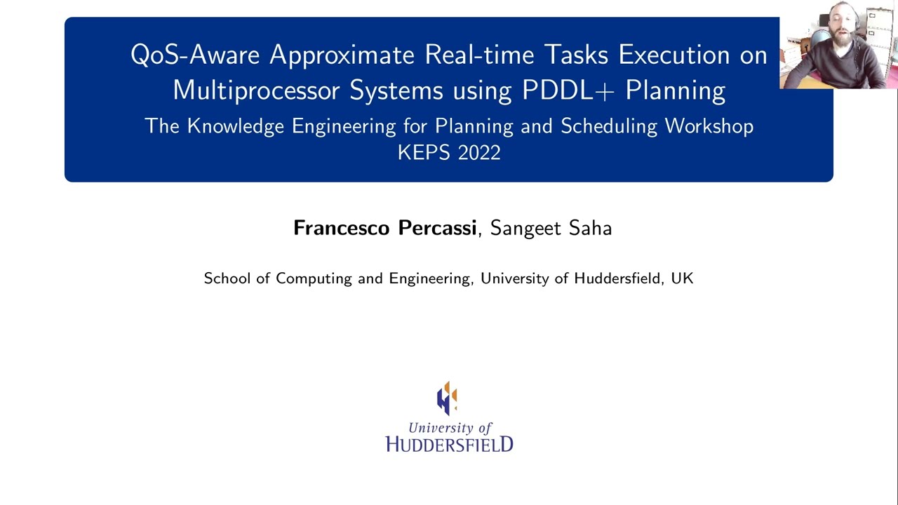 QoS-Aware Approximate Real-time Tasks Execution on Multiprocessor Systems using PDDL+ Planning
