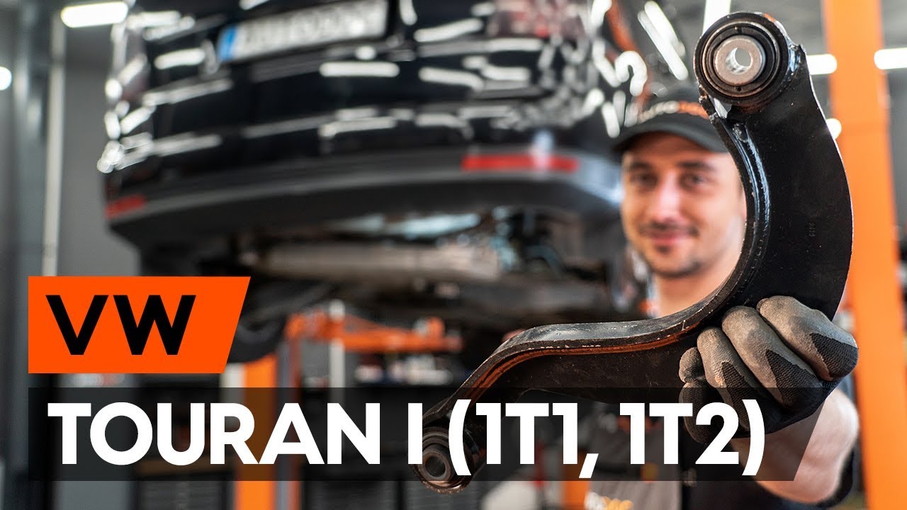 Hvordan bytte bak bærebru / bak bærearm der på VW TOURAN 1 (1T1, 1T2) [AUTODOC-VIDEOLEKSJONER]