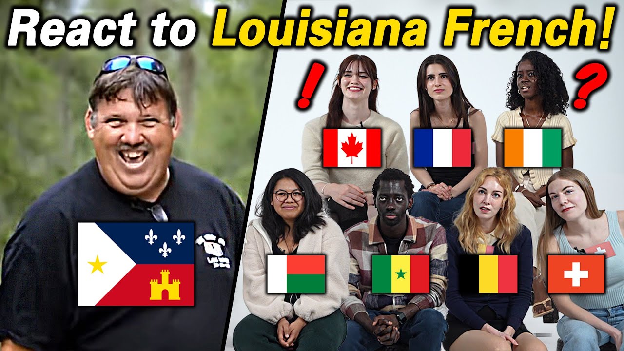 French Speakers React To Louisiana Cajun French! l Can They Understand It?