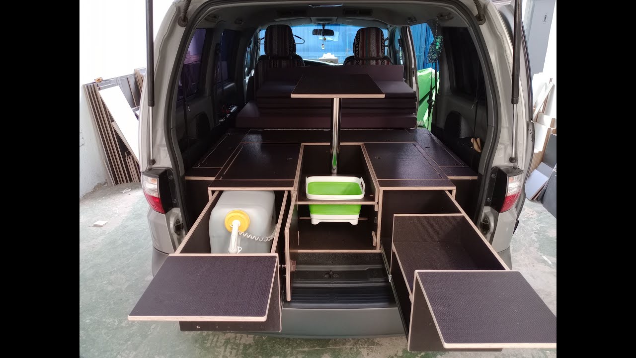 Kit Mueble Camper Hyundai H1 + Instalación 2nda Bateria e Inversor, Camperizar Furgo #camperizacion