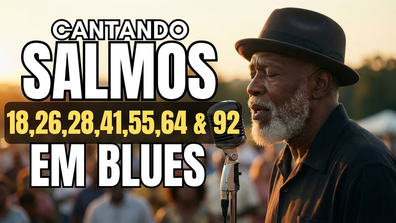 Salmos 18, 26, 28, 41, 55, 64 e 92 – Blues Gospel da Fé Que Confia, Entrega e Descansa em Deus