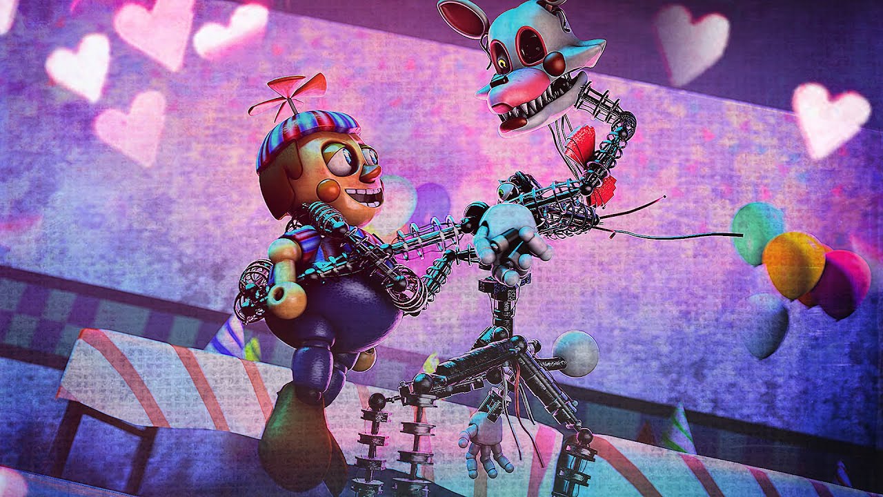 SFM FNAF 2 My Dear Friend Mangle And Ballon Boy A five Night's At Freddy's Tale