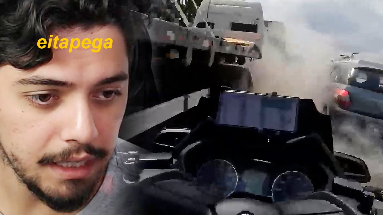 [CORTE] Daniel reage a sustos de moto ep.167