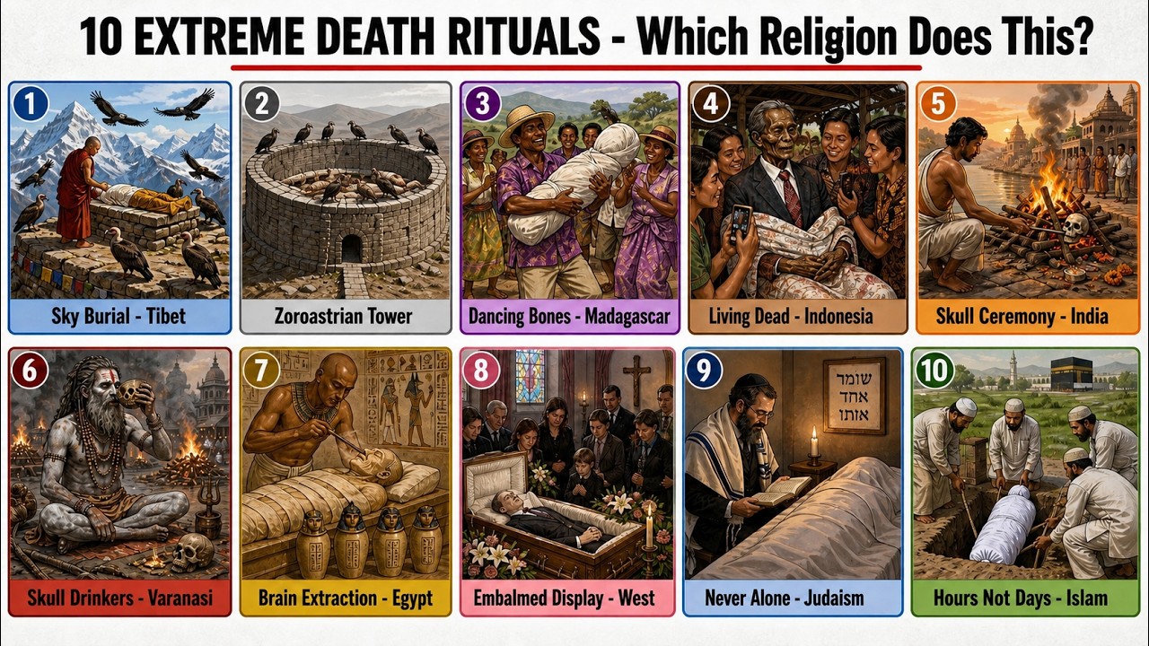 10 Strange Death Rituals Around the World That Will Shock You
