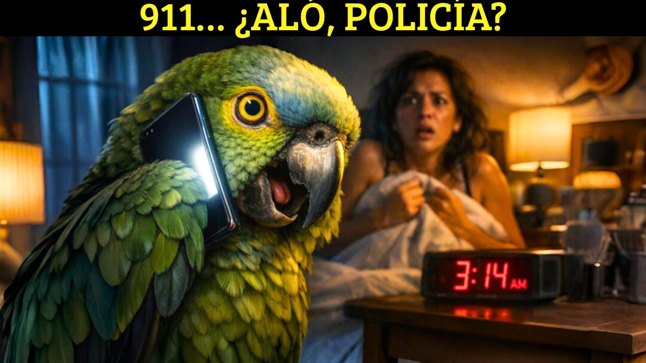 IGNORAMOS A NUESTRO LORO DURANTE 48 HORAS… HASTA QUE EMPEZÓ A GRITAR A LAS 3:14 A.M.