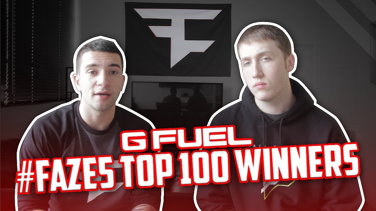 #FAZE5: Top 100 Winners and 6th Man Sweepstakes