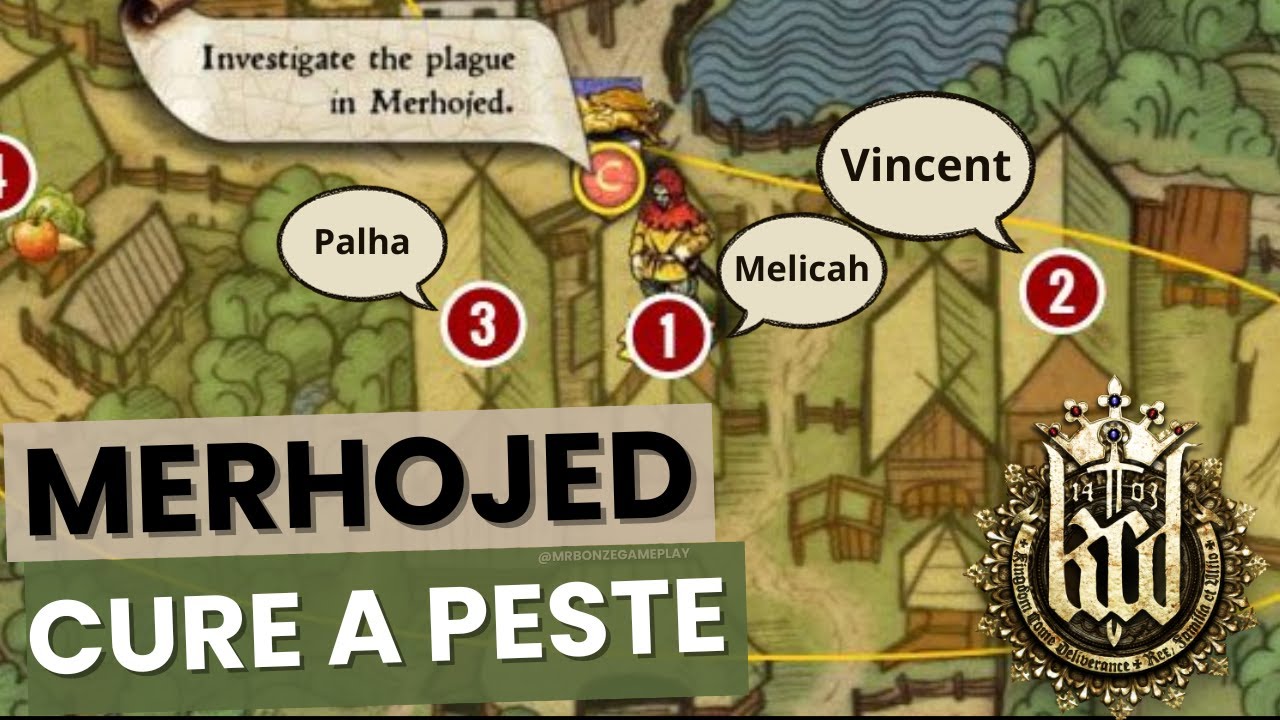 Guia Completo de Como Salvar Merhojed do Envenenamento em Kingdom Come Deliverance | Médico da Peste