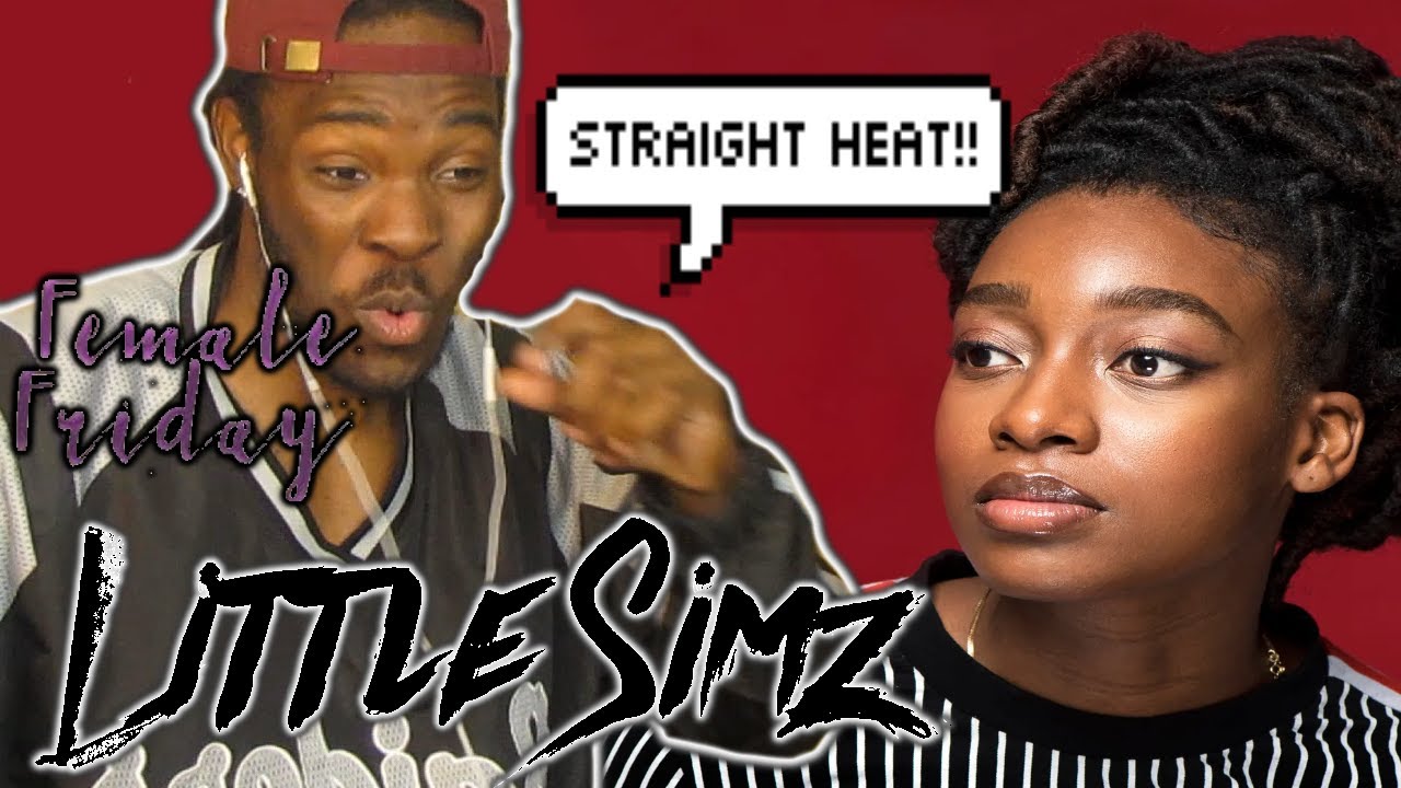 AMERICAN REACTS TO LITTLE SIMZ (VENOM, FIRE IN THE BOOTH) [UK RAP REACTION] Female Fridayz Ep.1