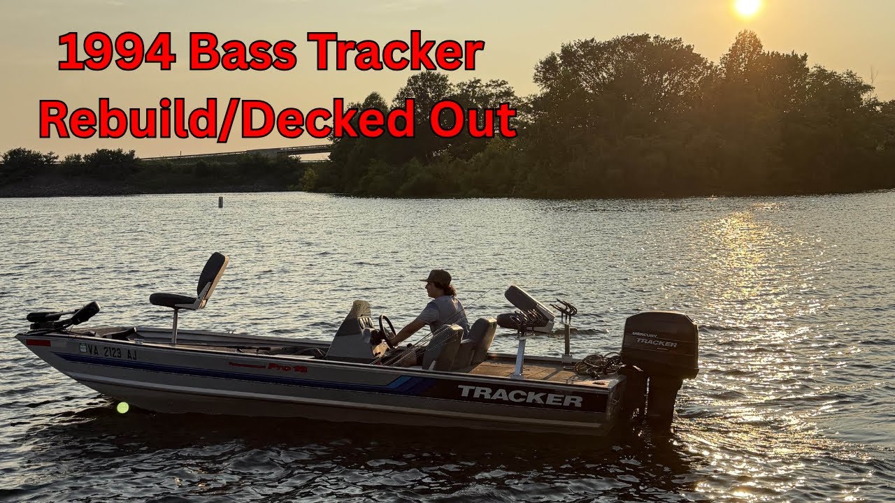 Jon Boat Turned Into One Bad Fishing Machine : Bass Tracker Tournament Pro 18 Rebuild