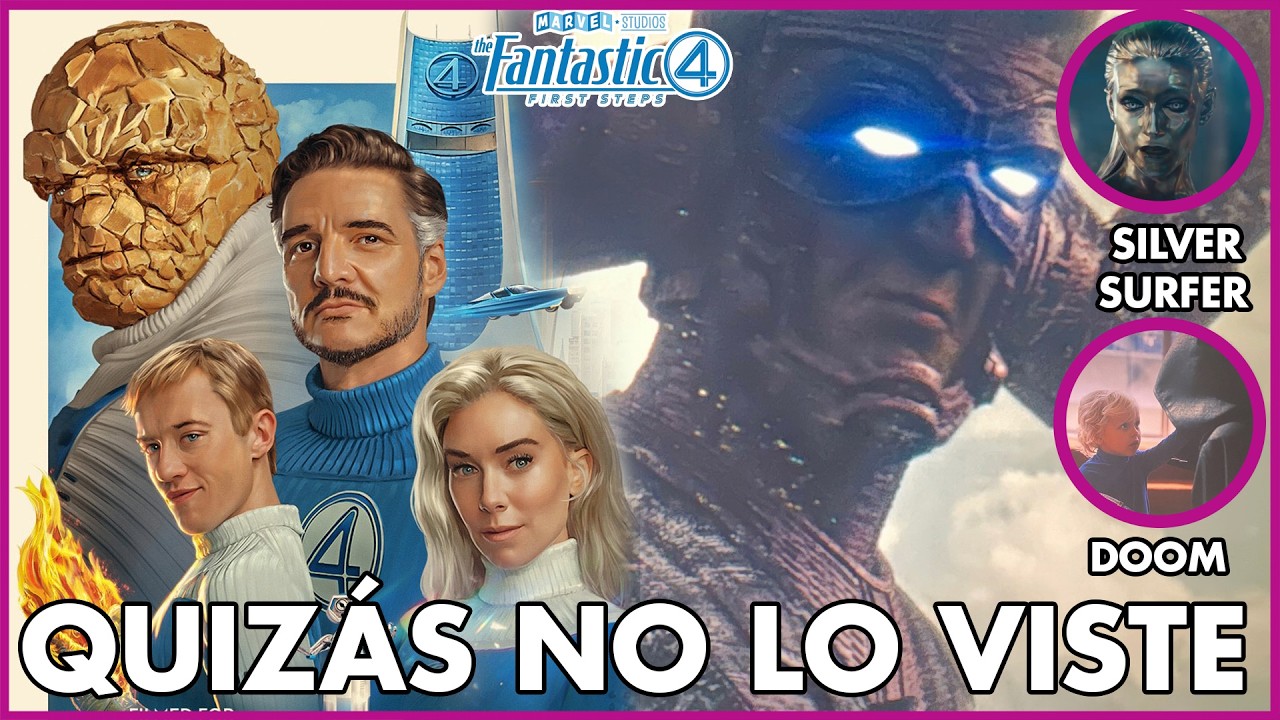 4 FANTÁSTICOS 55 Cosas Que NO Viste de la Película – Doctor Doom, Galactus, Franklin, Curiosidades
