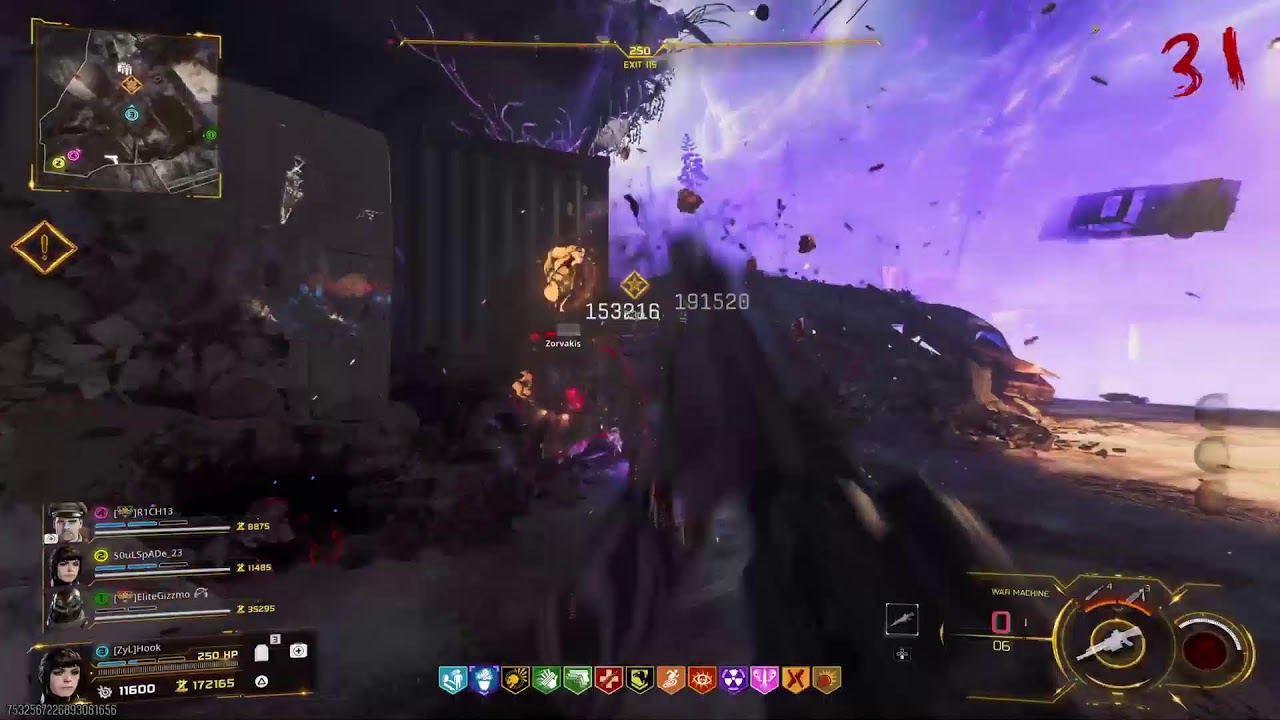 Bo7 Zombies High Kills stream 1