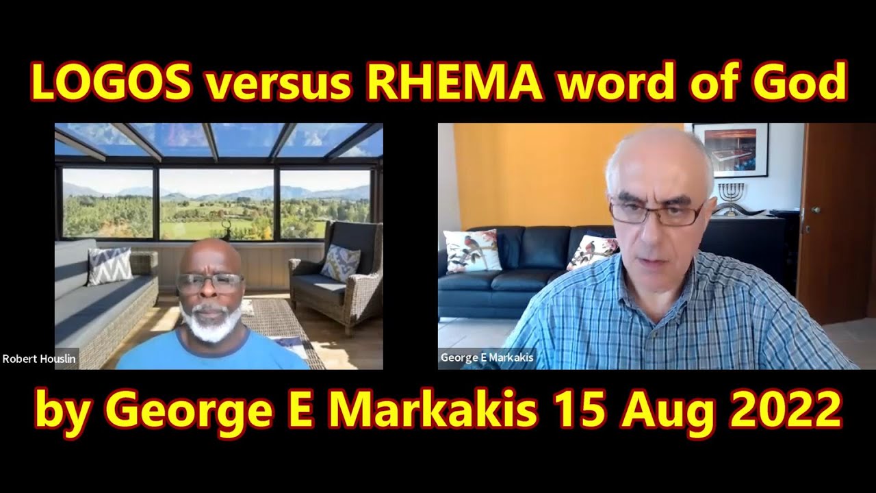 'LOGOS' versus 'RHEMA' word of God EXPLAINED spiritually & grammatically by a Greek Pastor