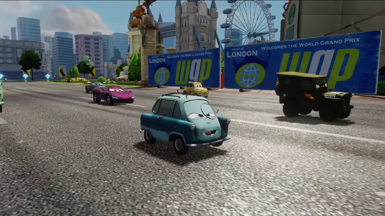 Cars 2 The Video Game | Professor Z on the Full Game Walkthrough |
