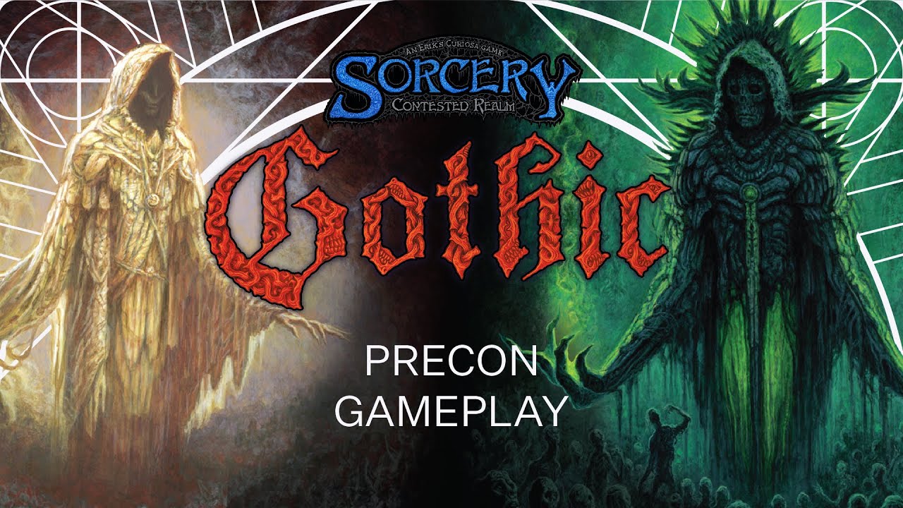 Геймплей Gothic Precon! Спаситель против Некроманта | ККИ «Магия»