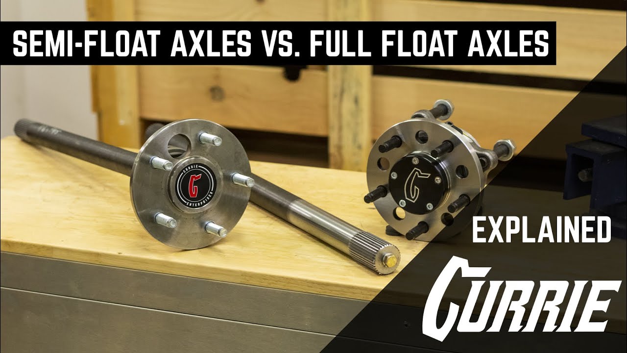 Полуразгруженные оси против полностью разгруженных осей | ОБЪЯСНЕНИЕ