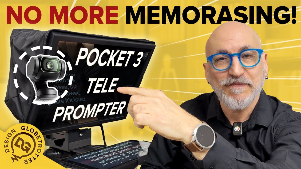 🎥 DIY Teleprompter for Osmo Pocket 3 | Setup Guide