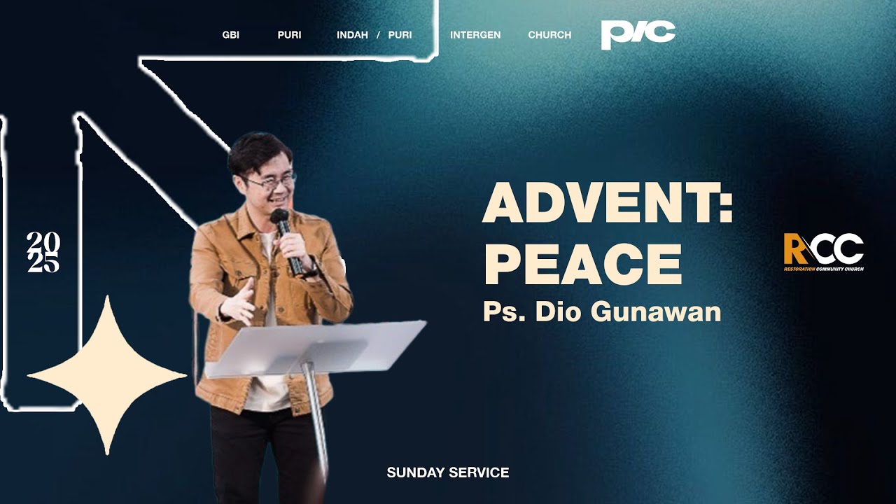 Pdm. Dr. Dio A. Pradipta - Advent Peace // PIC LOT Sermon 2 November 2025