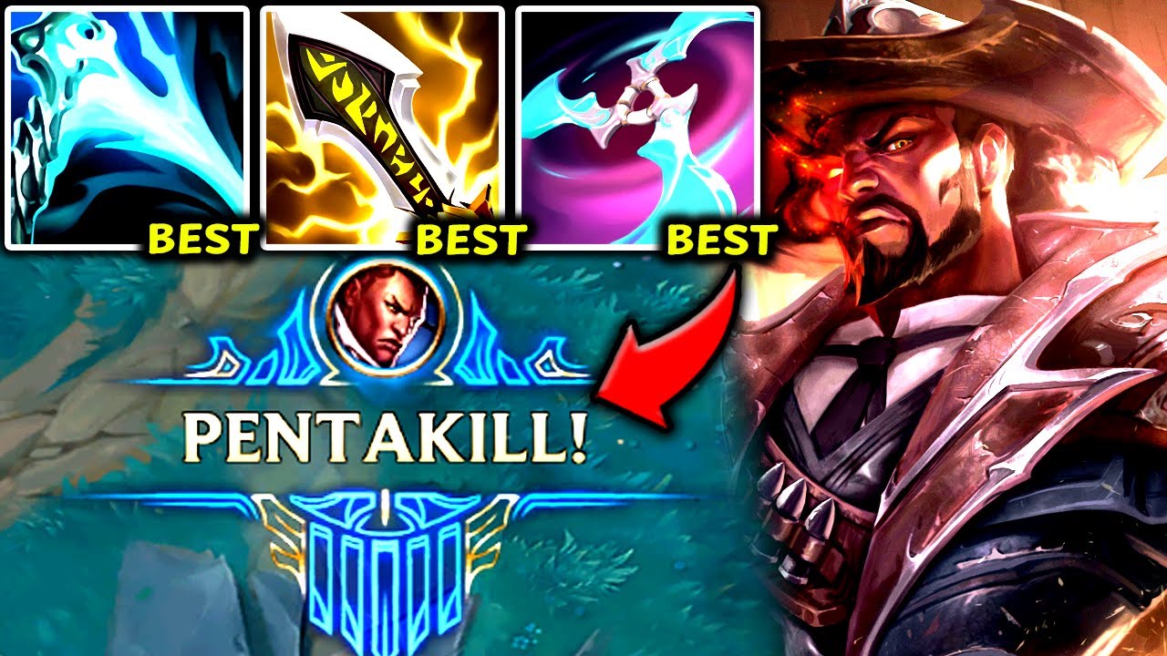 LUCIAN TOP IS 100% UNFAIR AND THIS VIDEO PROVES IT (PENTA KILL) - 2025 Lucian TOP Gameplay Guide